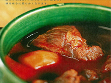 コトコト煮込んだ鹿すじ肉のデミグラスシチュー(鹿すじ肉)