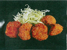 鹿ミンチ肉のほくほくコロッケ(ミンチ肉)
