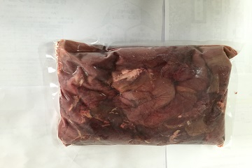 丹波鹿肉（スジ肉　1000g）